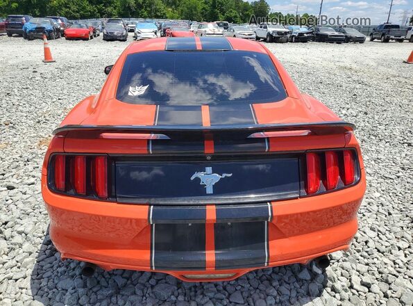 1FA6P8AMXG5211697 2016 FORD MUSTANG Orange უკანა ხედი