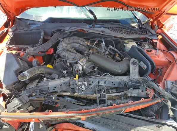 1FA6P8AMXG5211697 2016 FORD MUSTANG Orange უკანა სალონის ხედი