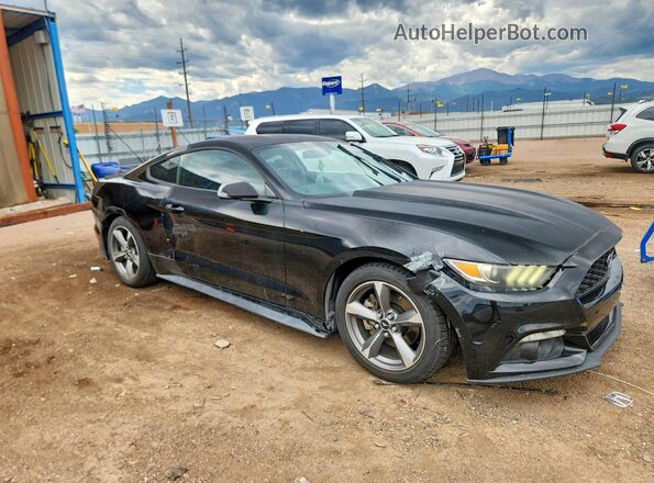1FA6P8AMXG5222425 2016 FORD MUSTANG Black წინა მარჯვენა