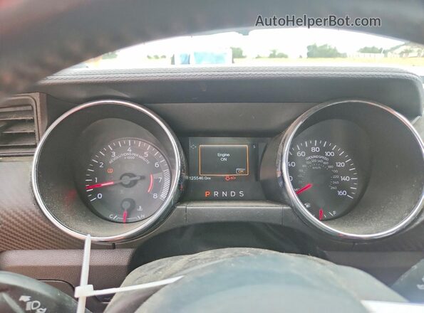 1FA6P8AMXG5222425 2016 FORD MUSTANG Black ხელსაწყოთა პანელის ხედი