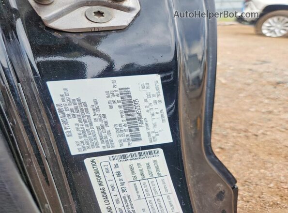 1FA6P8AMXG5222425 2016 FORD MUSTANG Black ძრავის განყოფილების ხედი