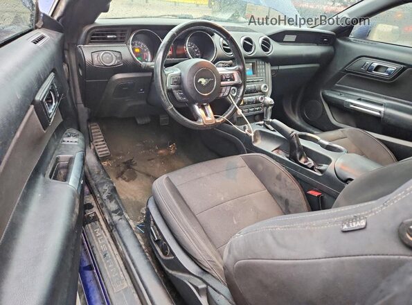 1FA6P8AMXG5261970 2016 FORD MUSTANG Blue Widok deski rozdzielczej
