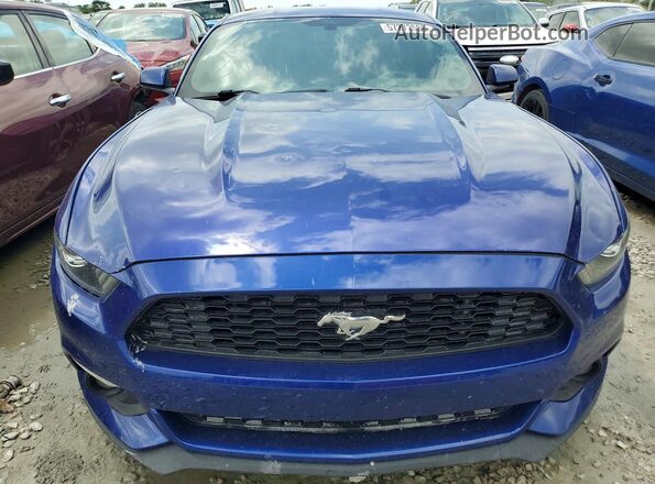 1FA6P8AMXG5261970 2016 FORD MUSTANG Blue Widok z przodu