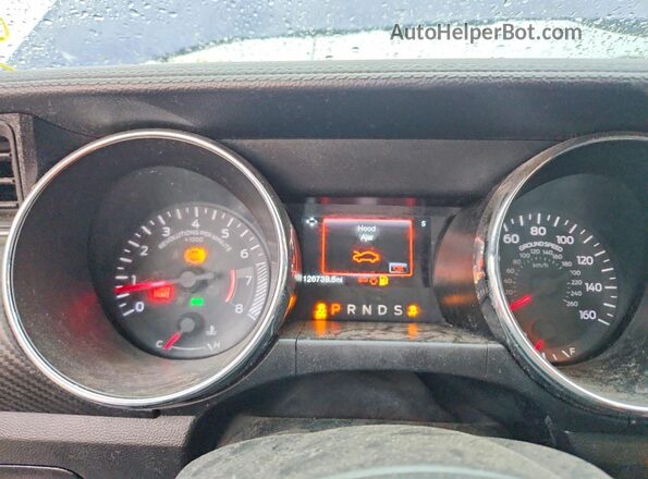 1FA6P8AMXG5261970 2016 FORD MUSTANG Blue Widok zestawu wskaźników