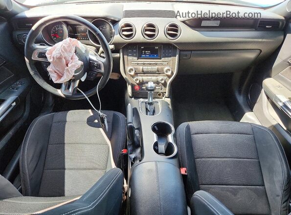 1FA6P8AMXG5263816 2016 FORD MUSTANG Black წინა პანელის ხედი
