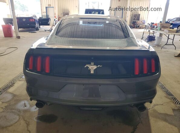 1FA6P8AMXG5263816 2016 FORD MUSTANG Black უკანა ხედი