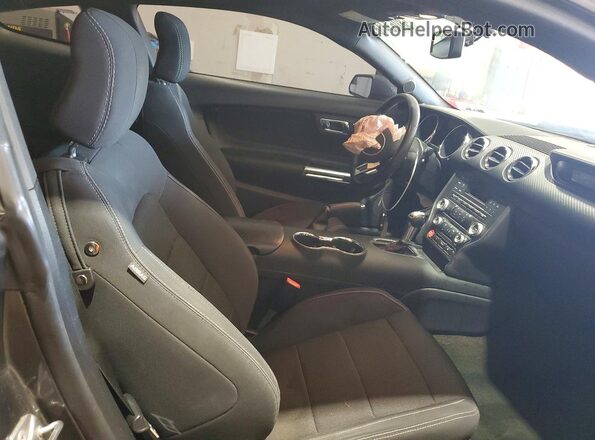 1FA6P8AMXG5263816 2016 FORD MUSTANG Black უკანა სავარძლების ხედი