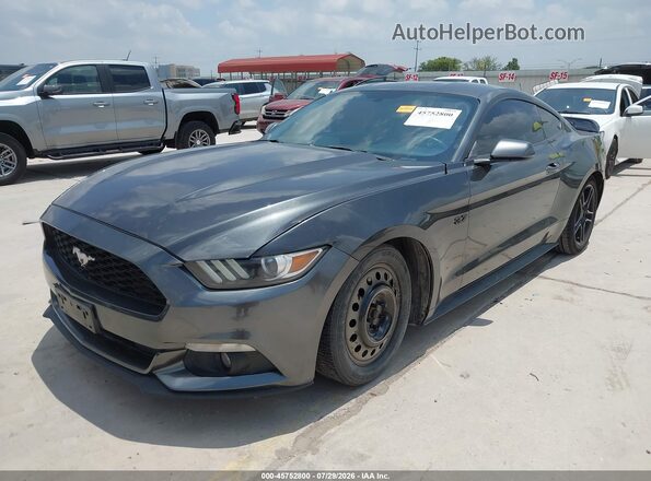 1FA6P8AMXG5278882 2016 FORD MUSTANG Серый Передняя левая четверть