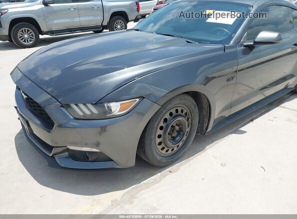 1FA6P8AMXG5278882 2016 FORD MUSTANG Серый Вид спереди
