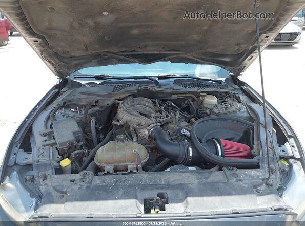 1FA6P8AMXG5278882 2016 FORD MUSTANG Серый Вид сзади