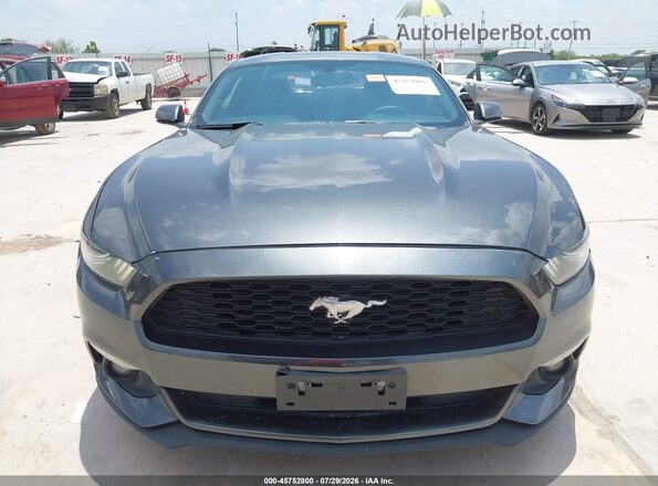 1FA6P8AMXG5278882 2016 FORD MUSTANG Серый Вид задней части салона