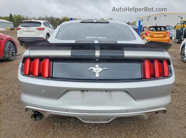 1FA6P8AMXG5324940 2016 FORD MUSTANG Silver Вид ззаду