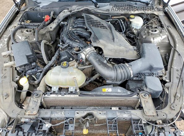 1FA6P8AMXG5324940 2016 FORD MUSTANG Silver Вид задньої частини салону