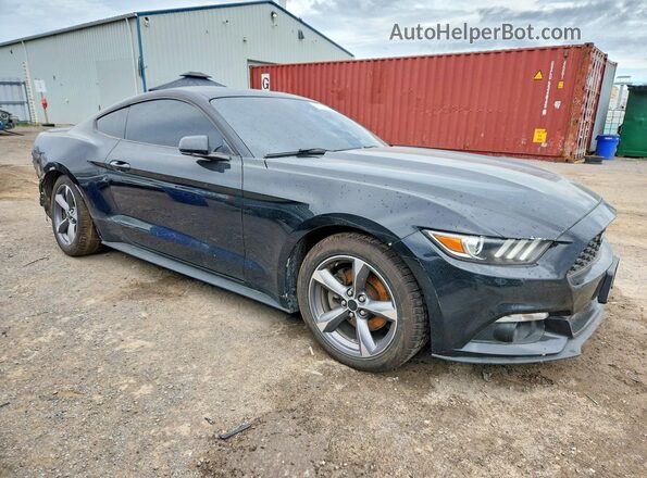 1FA6P8AMXH5314832 2017 FORD MUSTANG Black Przód prawy