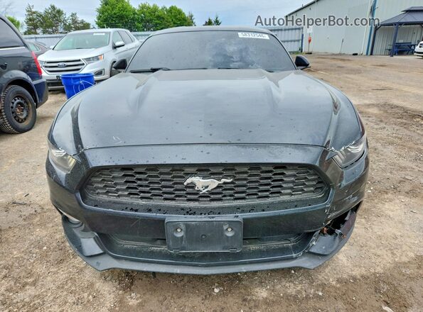 1FA6P8AMXH5314832 2017 FORD MUSTANG Black Widok z przodu