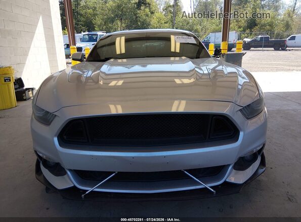 1FA6P8CF0G5228409 2016 FORD MUSTANG Silver Rear interior view
