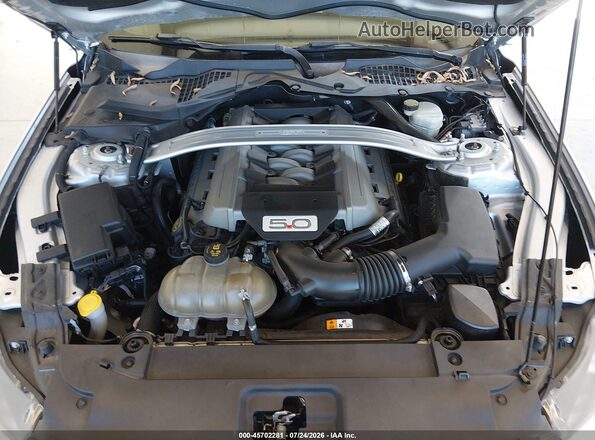 1FA6P8CF0G5228409 2016 FORD MUSTANG Silver Rear view