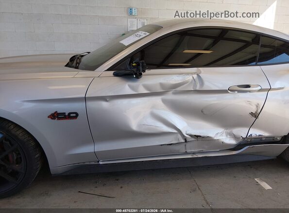 1FA6P8CF0G5228409 2016 FORD MUSTANG Silver Front view