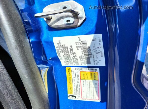 1FA6P8CF0H5263842 2017 FORD MUSTANG Blue Շարժիչի բաժամունքի տեսք