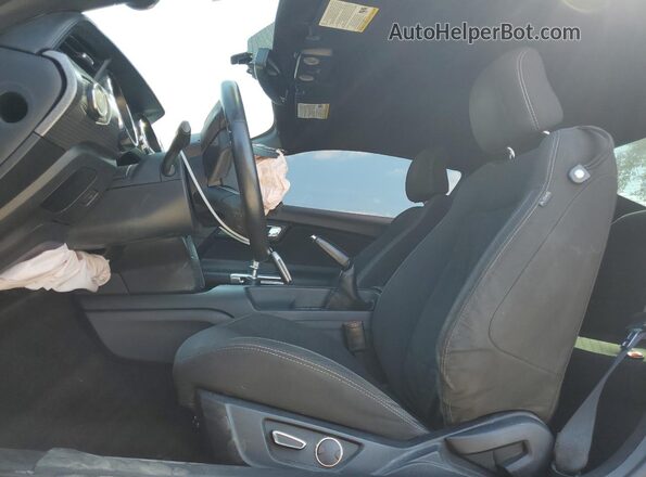 1FA6P8CF0H5270662 2017 FORD MUSTANG Blue Widok wnętrza z przodu