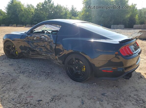 1FA6P8CF0J5106530 2018 FORD MUSTANG Black Trasero izquierdo
