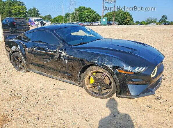 1FA6P8CF0J5106530 2018 FORD MUSTANG Black Delantero derecho