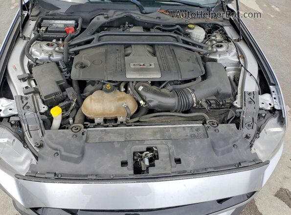 1FA6P8CF0L5105722 2020 FORD MUSTANG Silver Սալոնի հետևի տեսք