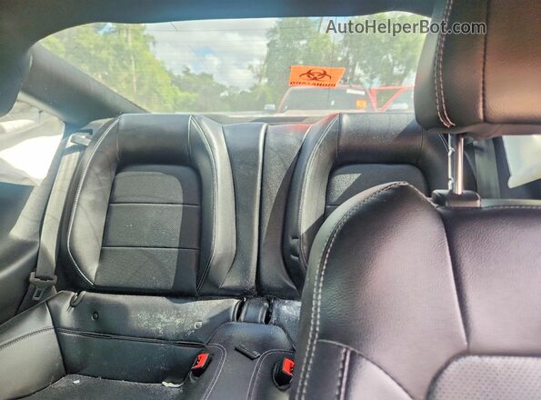1FA6P8CF0L5181487 2020 FORD MUSTANG Orange Widok tylnych siedzeń