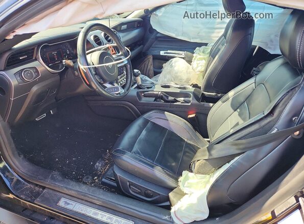 1FA6P8CF0M5112008 2021 FORD MUSTANG Black Front interior view