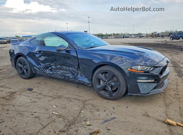 1FA6P8CF0M5112008 2021 FORD MUSTANG Black Front right