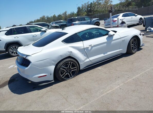 1FA6P8CF0M5123607 2021 FORD MUSTANG White Tył prawy