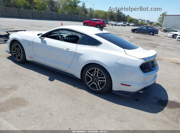 1FA6P8CF0M5123607 2021 FORD MUSTANG White Tył lewy
