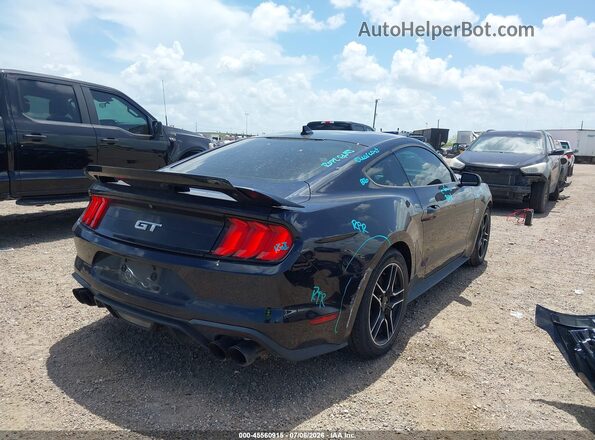 1FA6P8CF0M5125700 2021 FORD MUSTANG Black უკანა მარჯვენა