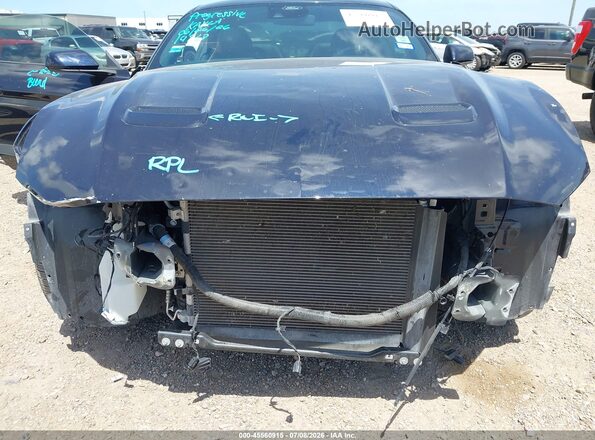 1FA6P8CF0M5125700 2021 FORD MUSTANG Black წინა ხედი