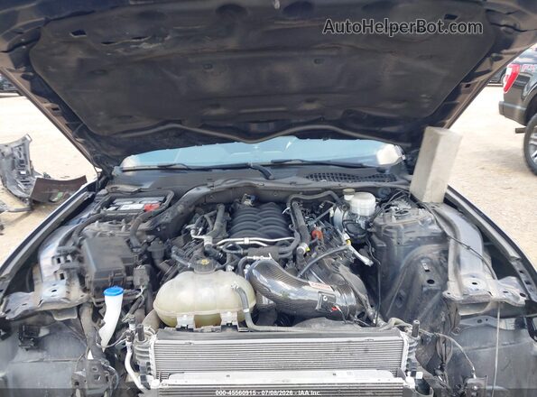 1FA6P8CF0M5125700 2021 FORD MUSTANG Black უკანა ხედი