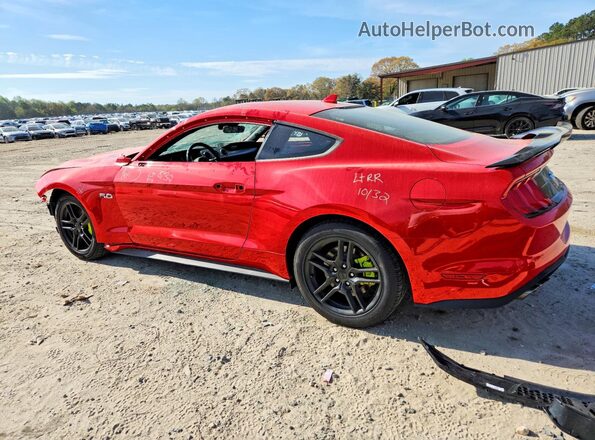 1FA6P8CF0M5131822 2021 FORD MUSTANG Red Rear left