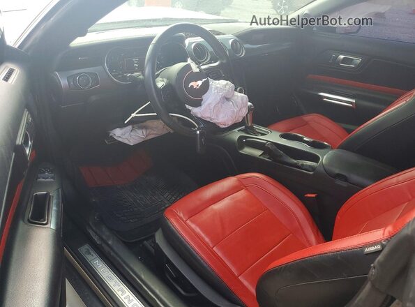 1FA6P8CF0M5148684 2021 FORD MUSTANG Серый Вид панели приборов