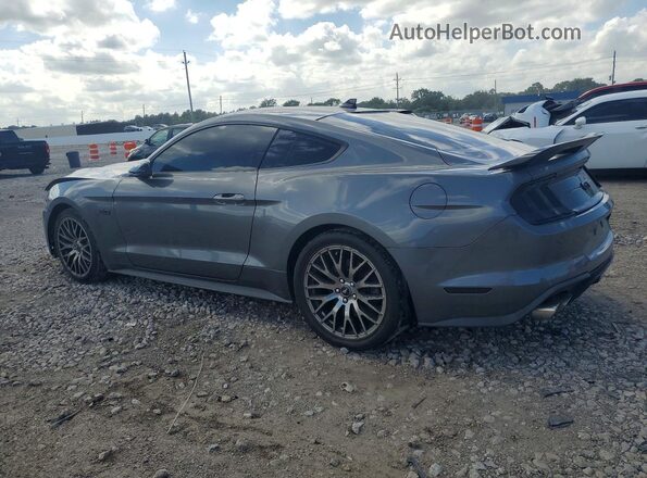 1FA6P8CF0M5148684 2021 FORD MUSTANG Серый Задняя левая четверть