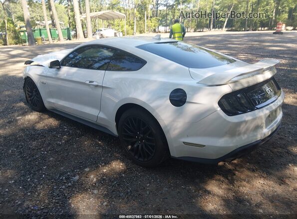 1FA6P8CF0N5112043 2022 FORD MUSTANG White Trasero izquierdo