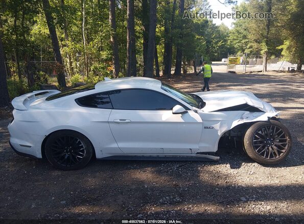 1FA6P8CF0N5112043 2022 FORD MUSTANG White Vista interior de 360 grados