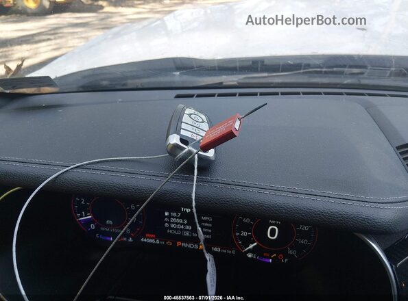1FA6P8CF0N5112043 2022 FORD MUSTANG White Vista del salpicadero