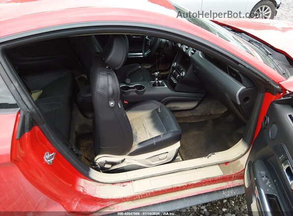 1FA6P8CF0P5305389 2023 FORD MUSTANG Red Սալոնի դիմացի տեսք