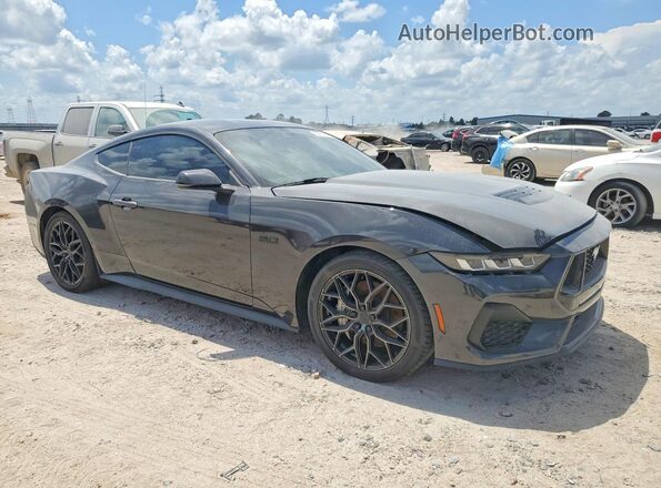 1FA6P8CF0R5400554 2024 FORD MUSTANG Gray Delantero derecho