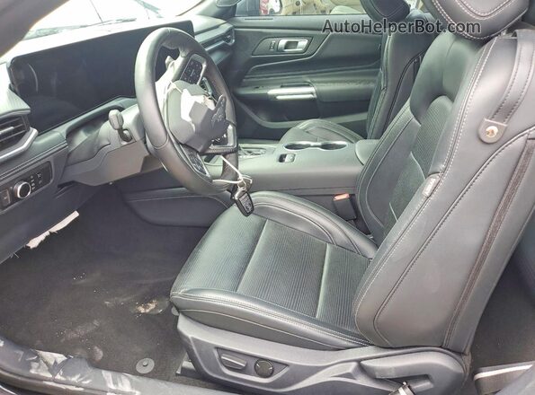 1FA6P8CF0R5400554 2024 FORD MUSTANG Gray Vista interior delantera