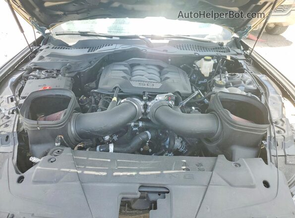 1FA6P8CF0R5400554 2024 FORD MUSTANG Gray Vista interior trasera