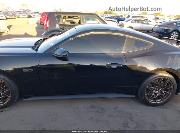 1FA6P8CF0R5411053 2024 FORD MUSTANG Черный 