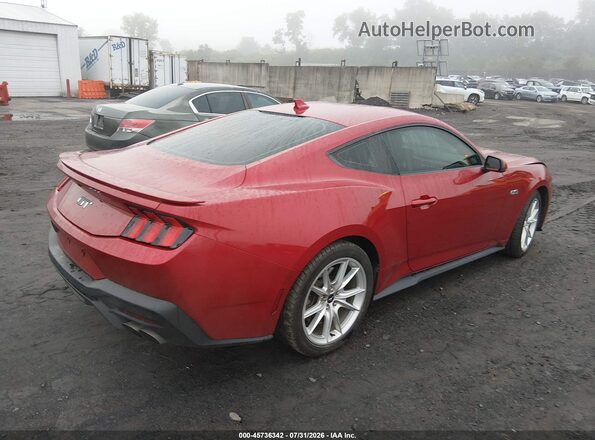 1FA6P8CF0R5416673 2024 FORD MUSTANG Red Trasero derecho