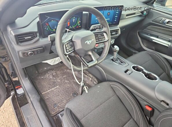1FA6P8CF0T5403963 2026 FORD MUSTANG Black Widok deski rozdzielczej