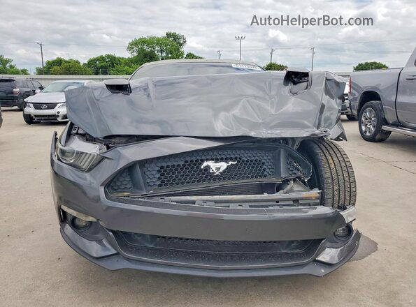 1FA6P8CF1G5322881 2016 FORD MUSTANG Gray Դիմացի տեսք