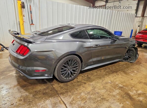 1FA6P8CF1H5224337 2017 FORD MUSTANG Серый Задняя правая четверть